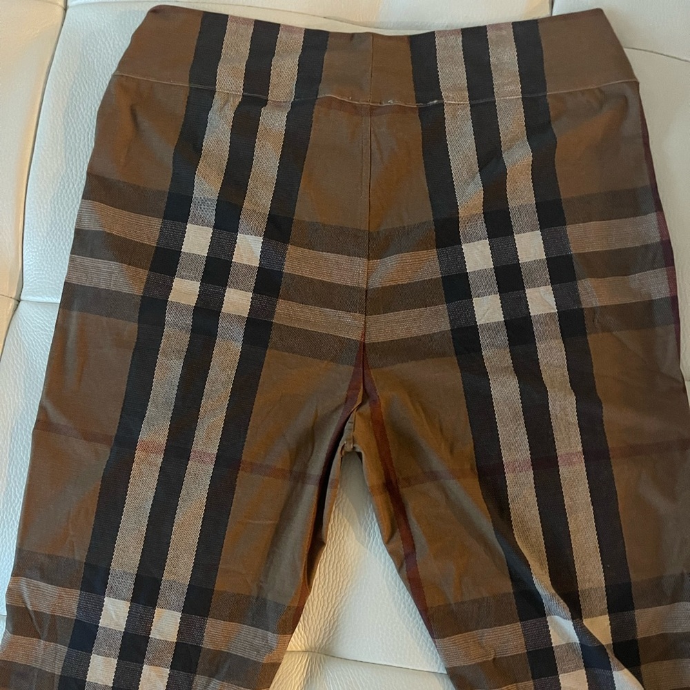 Check Stretch Jersey Leggings warn a few times
